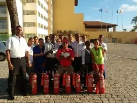 Treinamento para os colaboradores do Gran Hotel Stella Maris