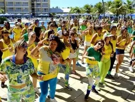 Academia Complexo B realiza aulão no Gran Hotel Stella Maris