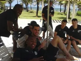 Jogadores do Grêmio hospedam-se no Gran Hotel Stella Maris