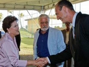Dilma Rousseff no Stella Maris